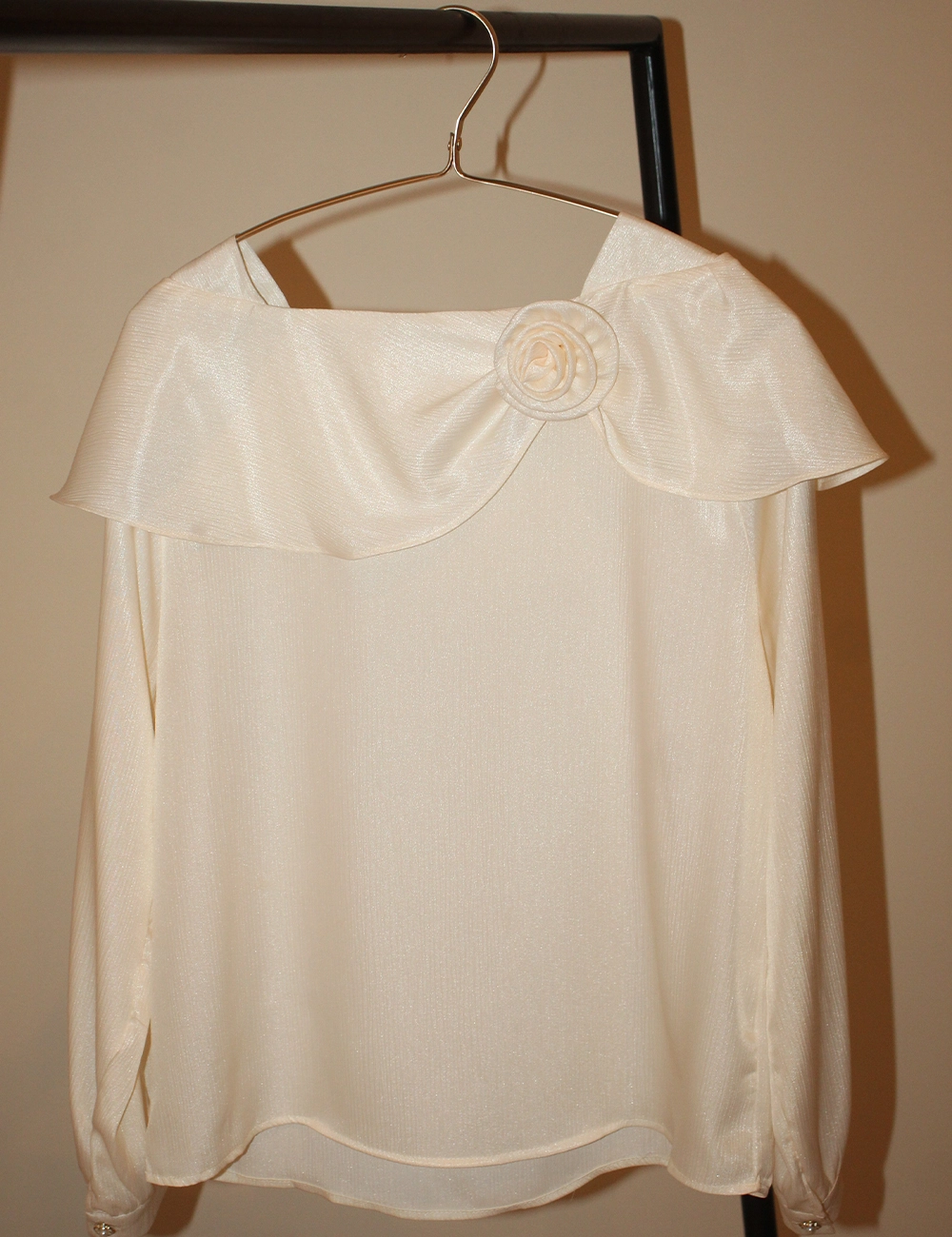 Pearl Élan — Roselle Silk Blouse — View 6